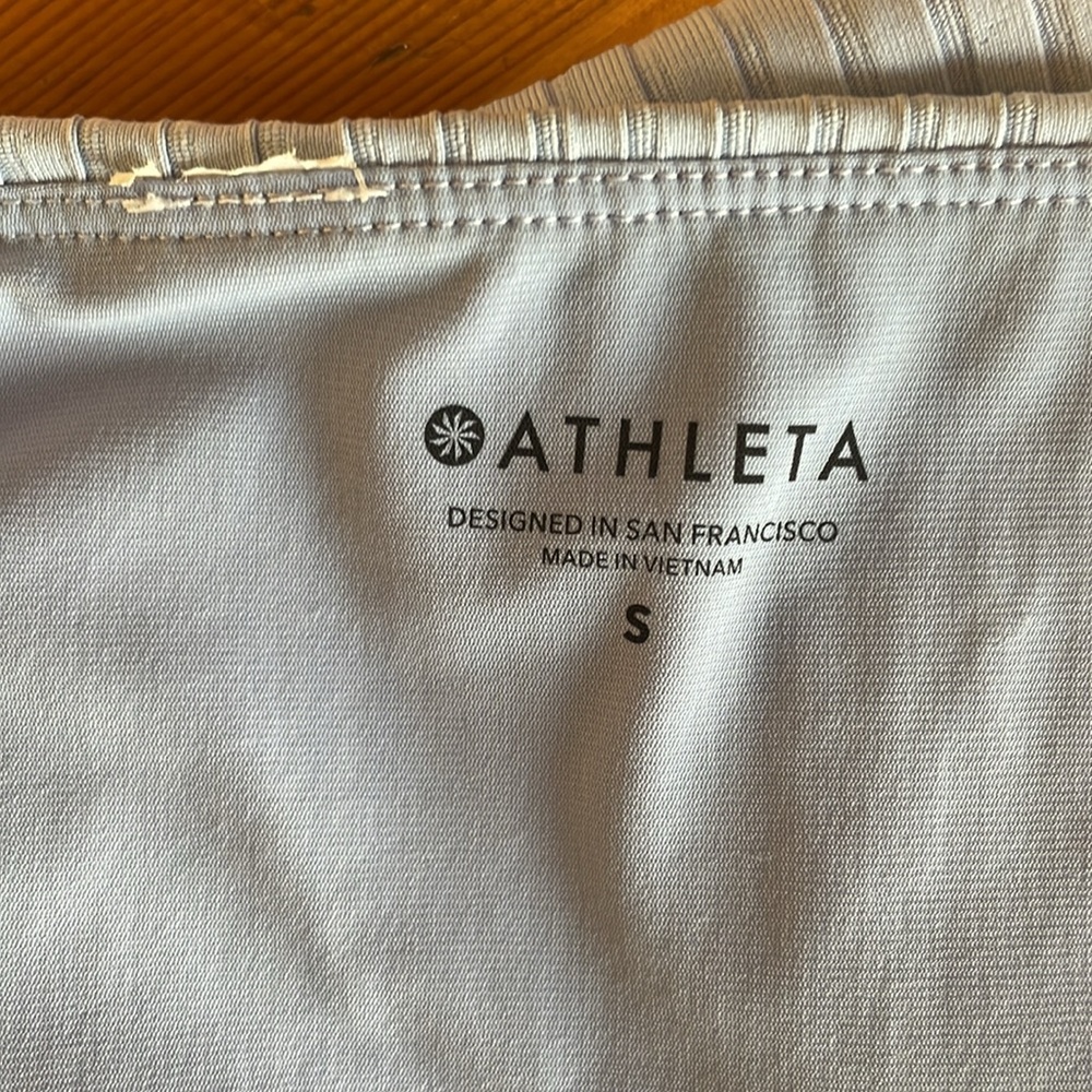 Athleta Size Small Rib High Waist Swim Bottom in Victorian Periwinkle - Picture 5 of 5